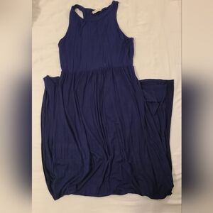 Navy Blue Maxi Dress